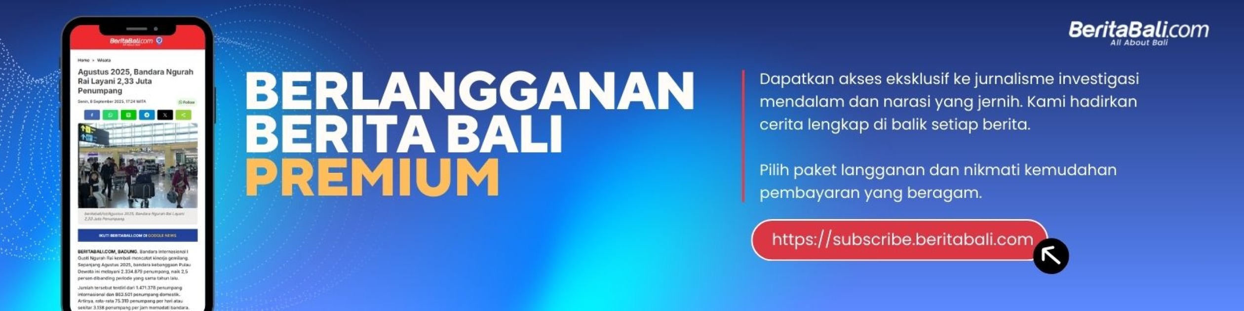 Berlangganan Berita Bali Premium